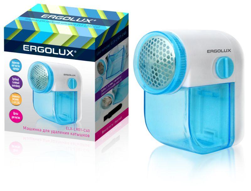 Машинка для удаления катышков ELX-LR01-C40 бел./голуб. (2хLR6(AA)) Ergolux 13136 купить оптом выгодно Машинка для удаления катышков ELX-LR01-C40 бел./голуб. (2хLR6(AA)) Ergolux 13136 оптом купить цена