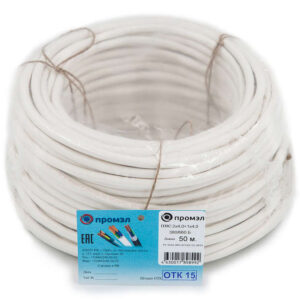 Провод ПВС 3х4 Б (бухта 50м) (шт) ПромЭл 13321710 оптом купить цена