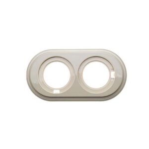 Рамка 2-м Лизетта ретро ABS-пластик сл. кость Bironi BF1-620-211 оптом купить цена