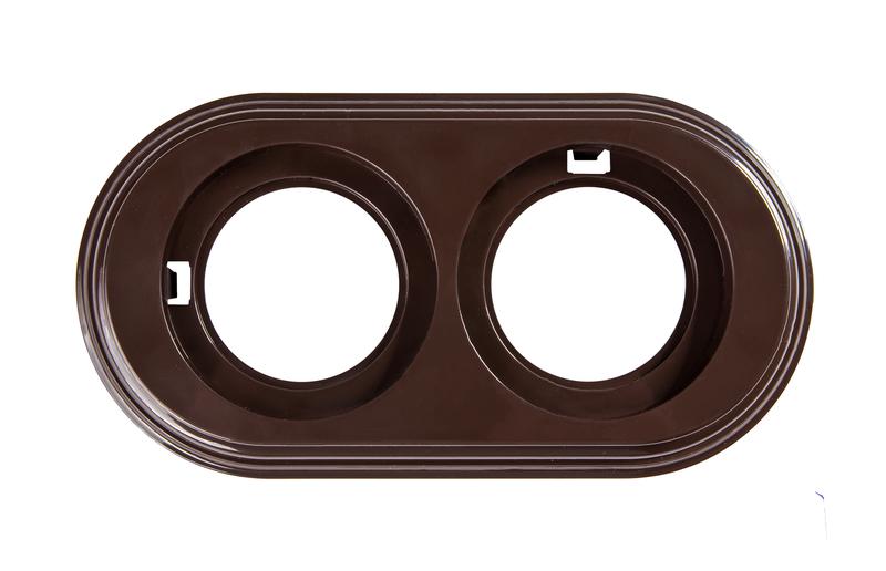 Рамка 2-м Лизетта ретро ABS-пластик корич. Bironi BF1-620-22 купить оптом выгодно Рамка 2-м Лизетта ретро ABS-пластик корич. Bironi BF1-620-22 оптом купить цена