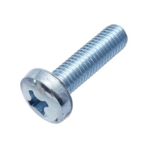 Винт М6х20 с полукруглой головкой цинк. DIN 7985 (уп.100шт) класс прочности 4.8. пакет СТРОЙМЕТИЗ UTORM3101668 оптом купить цена