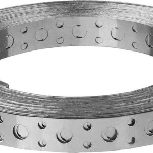 Лента перфорированная 12х0.55мм прямая накл. (уп.25м) Tech-KREP 123882 оптом купить цена