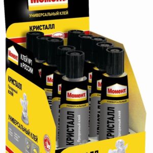 Клей "Момент Кристалл" 30мл шоу-бокс Момент C0036325 оптом купить цена