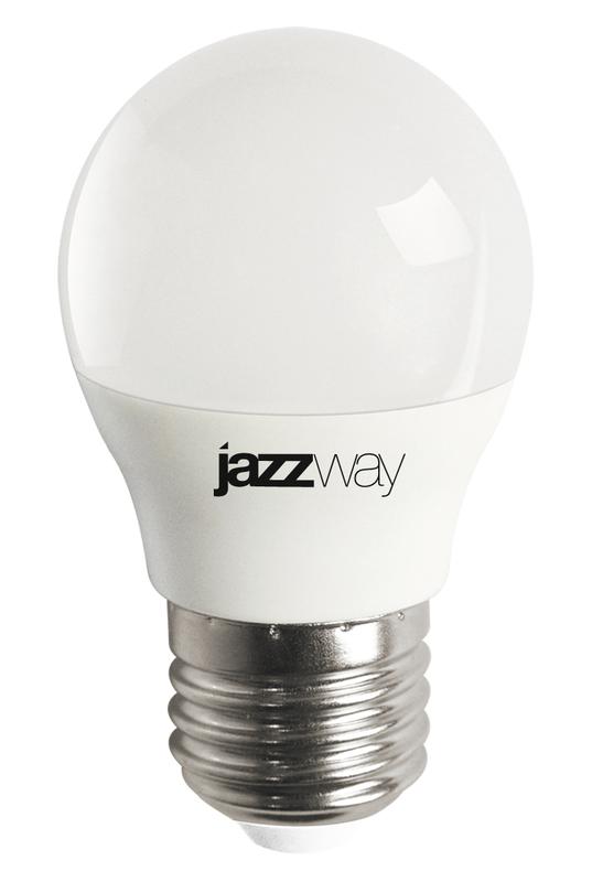 Лампа светодиодная PLED-LX 8Вт G45 шар 4000К нейтр. бел. E27 JazzWay 5025301 купить оптом выгодно Лампа светодиодная PLED-LX 8Вт G45 шар 4000К нейтр. бел. E27 JazzWay 5025301 оптом купить цена