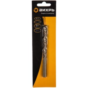 Сверло по металлу 10мм P6M5 (блист.1шт) Вихрь 73/10/6/6 оптом купить цена