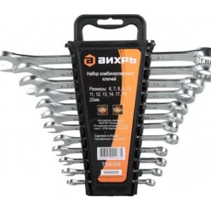 Набор комбинированных ключей 6-22 (уп.12шт) Вихрь 73/6/5/8 оптом купить цена