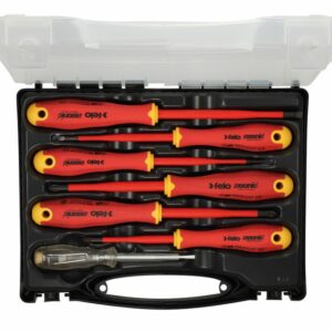 Набор отверток диэлектрических Ergonic E-Slim в кейсе (уп.7шт) Felo 41380736 оптом купить цена