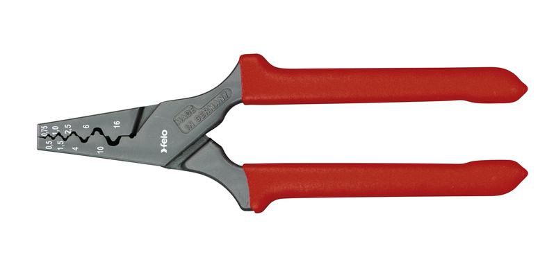 Клещи для обжима наконечников 0.5-16кв.мм Felo 59231940 купить оптом выгодно Клещи для обжима наконечников 0.5-16кв.мм Felo 59231940 оптом купить цена