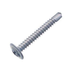 Саморез 4.2х25 металл-металл с прессшайбой сверло цинк (уп.1000шт) коробка СТРОЙМЕТИЗ ММ4225СЦ1 оптом купить цена