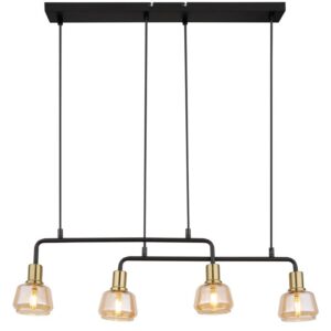 Светильник подвесной (подвес) Rivoli Ada 3195-208 4 х Е14 40 Вт модерн потолочный купить оптом недорого