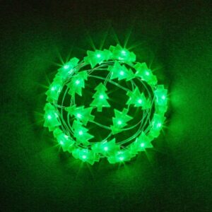 Гирлянда светодиодная "Зеленые елочки" 14 050 NGF-DM002-20G-2AA Navigator 14050 оптом купить цена