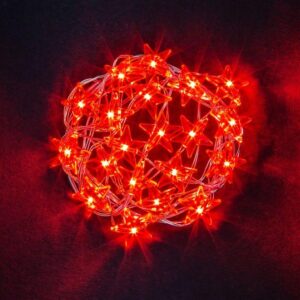 Гирлянда светодиодная "Красные звездочки" 14 051 NGF-DM003-20R-2AA Navigator 14051 оптом купить цена