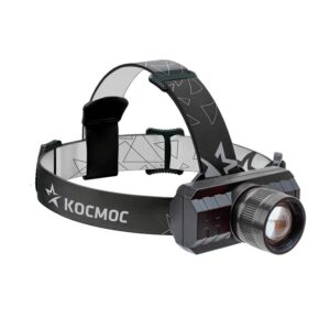 Фонарь аккумуляторный налобный XPE 3Вт с зумом литиевый аккум. 1.2А.ч ЗУ Micro USB шнур (в компл.) КОСМОС KocH3WZoo оптом купить цена