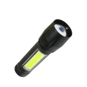 Фонарь аккумуляторный XPE 3Вт + COB 3Вт литиевый аккум. 600мА.ч Micro USB шнур КОСМОС KocAc1011Lith оптом купить цена