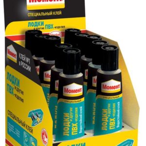 Клей "Момент для лодок и ПВХ-изделий" 30мл шоу-бокс Момент Б0022968 оптом купить цена