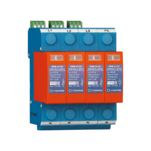 Устройство защиты от импульсных перенапряжений РИФ-Э-I+II 275/12.5 c (3+1) Стример 114103 оптом купить цена