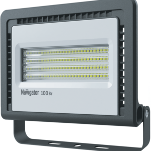 Прожектор светодиодный 14 150 NFL-01-100-6.5K-LED 100Вт 6500К IP65 8100лм черн. Navigator 14150 оптом купить цена