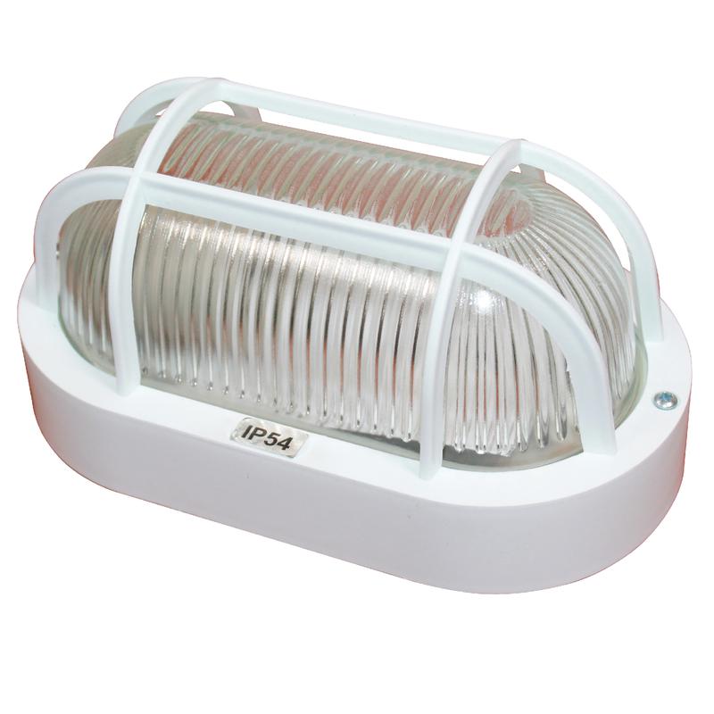 Светильник "Банник" 1402 НПП 03-60-022 IP54 овал малый с решеткой бел. пласт. ГИ Элетех 1005500884 купить оптом выгодно Светильник "Банник" 1402 НПП 03-60-022 IP54 овал малый с решеткой бел. пласт. ГИ Элетех 1005500884 оптом купить цена