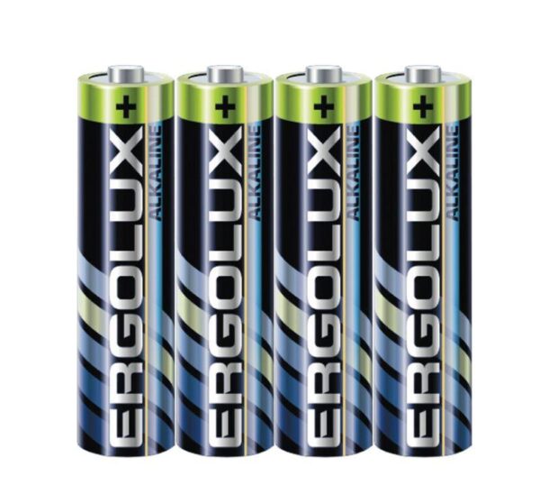 Элемент питания алкалиновый AAA/LR03 1.5В Alkaline SR4 (блист.4шт) Ergolux 14281 оптом купить цена