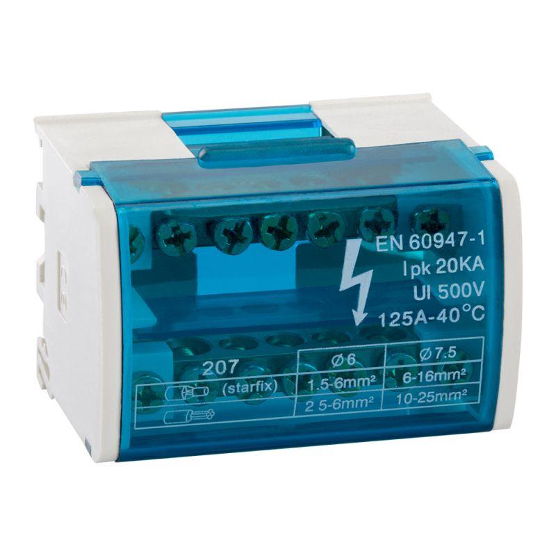 Шина "N" нулевая на DIN-рейку в корпусе 2х7 групп КЭАЗ 143228 купить оптом выгодно Шина "N" нулевая на DIN-рейку в корпусе 2х7 групп КЭАЗ 143228 оптом купить цена