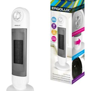 Тепловентилятор ELX-FH03-C01 PRO 220-240В 40/1000/2000Вт бел. Ergolux 14540 оптом купить цена