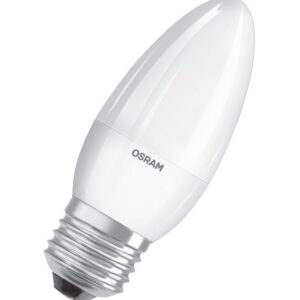 Лампа светодиодная LED Value LVCLB75 10SW/830 10Вт свеча матовая E27 230В 10х1 RU OSRAM 4058075579538 оптом купить цена