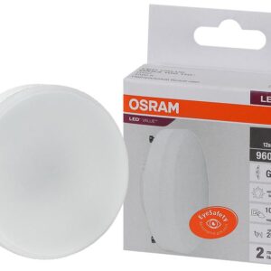 Лампа светодиодная LED Value LVGX53100 12SW/840 12Вт GX53 230В 10х1 RU OSRAM 4058075582187 оптом купить цена