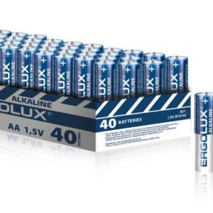 Элемент питания алкалиновый AA/LR6 1.5В Alkaline BOX40 ПРОМО (уп.40шт) Ergolux 14673 оптом купить цена