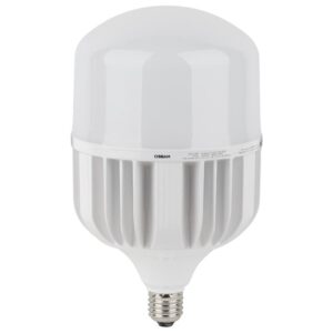 Лампа светодиодная высокомощная LED HW 80Вт T матовая 4000К нейтр. бел. E27 8000лм 140-265В с адаптером E40 угол пучка 200град. PF>/=09 (замена 800Вт) OSRAM 4058075576933 оптом купить цена