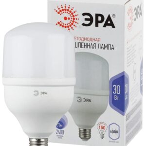 Лампа светодиодная ЭРА STD LED POWER T100-30W-6500-E27 E27 / Е27 30 Вт колокол холoдный дневной свет купить оптом недорого
