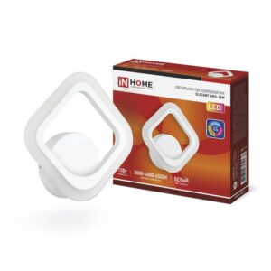 Светильник светодиодный ELEGANT ARIS-15W 15Вт 3000-6500К 1200лм 230В STEP COLOR бел. IN HOME 4690612035321 оптом купить цена