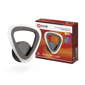 Светильник светодиодный ELEGANT SANSA-15B 15Вт 3000-6500К 1200лм 230В STEP COLOR черн. IN HOME 4690612035314 оптом купить цена