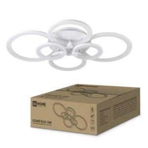 Светильник светодиодный ELEGANT BLISS-120W 120Вт 230В 3000-4000-6500К 8400лм 780х550х130мм с пультом ДУ IN HOME 4690612035468 оптом купить цена