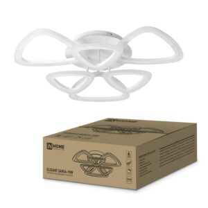 Светильник светодиодный ELEGANT SANSA-90W 90Вт 230В 3000-4000-6500К 7000лм 650х650х130мм с пультом ДУ IN HOME 4690612035369 оптом купить цена