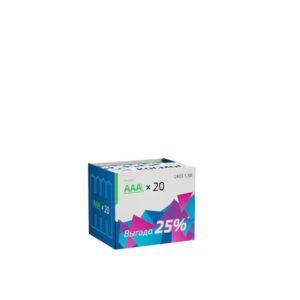Элемент питания алкалиновый AAA/LR03 (уп.20шт) КОСМОС KOCLR0320BOX оптом купить цена
