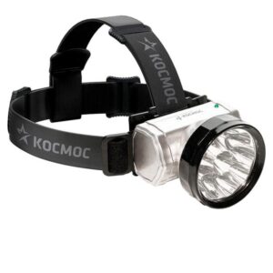 Фонарь аккумуляторный налобный Accu H10 LED 10LED аккум. NI-MH 300мА.ч встроен. ЗУ 1.2В КОСМОС KOCAccuH10LED оптом купить цена