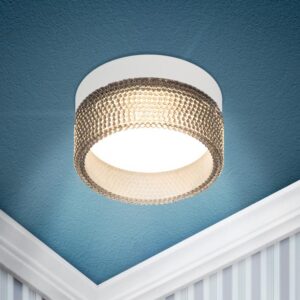 Встраиваемый светильник под лампу GX53 ЭРА DK97 WH/BK белый черный купить оптом недорого