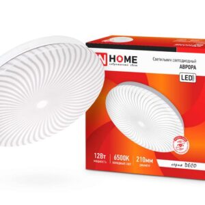 Светильник светодиодный DECO АВРОРА 12Вт 230В 6500К 780лм 210х50мм IN HOME 4690612037356 оптом купить цена