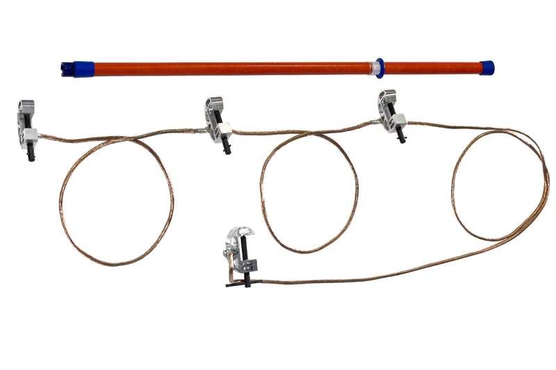 Заземление переносное ЗПП-15 Д для распред. устр. до 15кВ 25кв.мм Диэлектрик Д157665 купить оптом выгодно Заземление переносное ЗПП-15 Д для распред. устр. до 15кВ 25кв.мм Диэлектрик Д157665 оптом купить цена