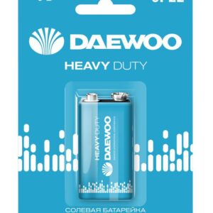 Элемент питания солевой "крона" 6F22 9В Heavy Duty 2021 BL-1 DAEWOO 5029248 оптом купить цена