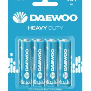 Элемент питания солевой AA/R6 1.5В Heavy Duty 2021 BL-4 (уп.4шт) DAEWOO 5029309 оптом купить цена