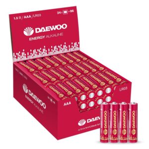 Элемент питания алкалиновый AAA/LR03 1.5В Energy Alkaline 2021 DB-4 (уп.4шт) DAEWOO 5029934 оптом купить цена