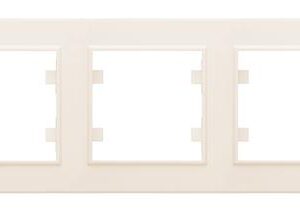 Рамка 5-м Karea горизонт. крем. Makel 56010705 оптом купить цена