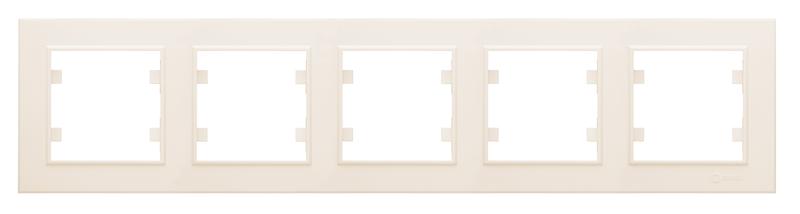 Рамка 5-м Karea горизонт. крем. Makel 56010705 купить оптом выгодно Рамка 5-м Karea горизонт. крем. Makel 56010705 оптом купить цена