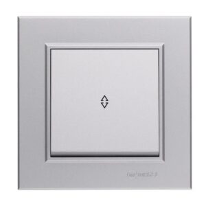 Переключатель проходной 1-кл. СП Karea 10А IP20 сереб. Makel 56065005 оптом купить цена