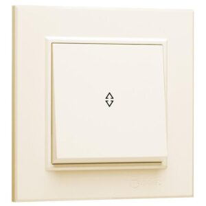 Переключатель 1-кл. СП Karea 10А IP20 крем. Makel 56010005 оптом купить цена