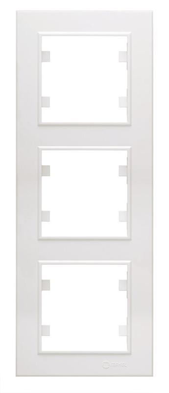 Рамка 3-м Karea вертик. бел. Makel 56001708 купить оптом выгодно Рамка 3-м Karea вертик. бел. Makel 56001708 оптом купить цена