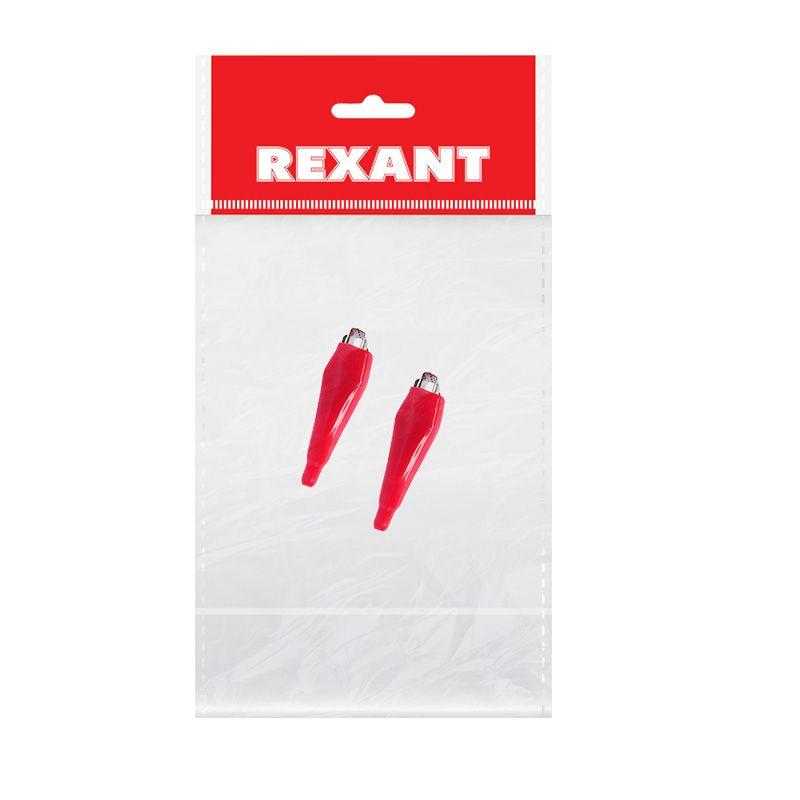 Зажим "крокодил" 5А 56мм в изоляторе (пакет Боб) (уп.2шт) Rexant 16-0003-9 купить оптом выгодно Зажим "крокодил" 5А 56мм в изоляторе (пакет Боб) (уп.2шт) Rexant 16-0003-9 оптом купить цена