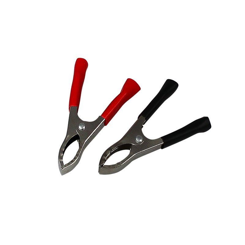 Зажим "крокодил" 30А 75мм (пакет Боб) (уп.2шт) Rexant 16-0015-9 купить оптом выгодно Зажим "крокодил" 30А 75мм (пакет Боб) (уп.2шт) Rexant 16-0015-9 оптом купить цена