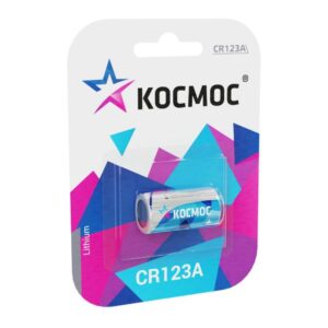 Элемент питания литиевый CR123 1хBL (блист.1шт) КОСМОС KOCCR1231BL оптом купить цена